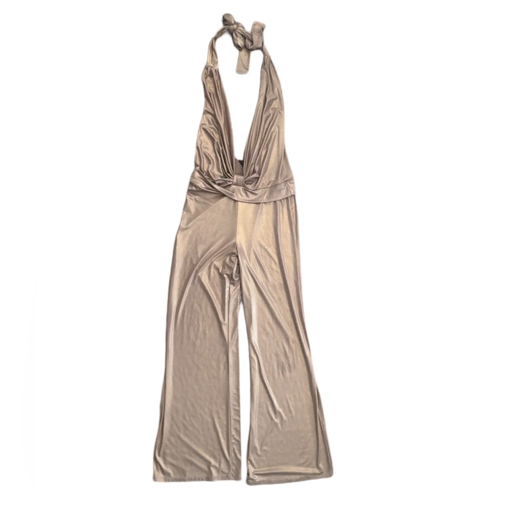 FREDERICKS OF HOLLYWOOD Halter Jumpsuit